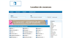 Desktop Screenshot of annuaire-location-vacances.fr